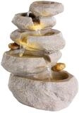 Fountain Waterfall with Rocks and LED Lights