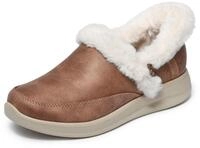 Skechers Damen Cozy Escape Hausschuh, Chestnut Performtex Faux Fur, 40 EU