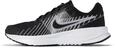 Nike Damen Run Defy Sneaker, Black White Wolf Grey, 40.5 EU