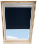 Dachfenster Verdunkelungsrollo kompatibel mit VELUX, Schwarz, f&uuml;r M06