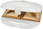Clatronic&reg; Sandwichmaker | f&uuml;r dreieckige Sandwichplatten | Sandwichtoaster mit