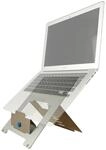 R-Go Tools Riser Attachable Laptopst&auml;nder, verstellbare Laptopstandfu&szlig;, Leicht