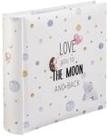 Hama Babyalbum "To The Moon" (Baby-Einsteckalbum f&uuml;r 200 Fotos im Format 10x15cm,