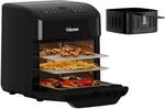 Tristar Hei&szlig;luftfritteuse 12 L mit Mini Backofen Funktion, 2-in-1 Airfryer