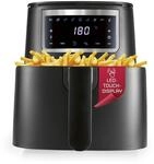 GOURMETmaxx Hei&szlig;luftfritteuse 4 L Airfryer | Fritteuse mit Touchscreen, 9 Funktionen