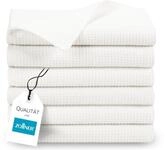 ZOLLNER 6er Set Handt&uuml;cher in 50x70 cm - langlebige Frottiert&uuml;cher in wei&szlig; - mit