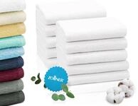 ZOLLNER 10er Set Handt&uuml;cher in 50x100 cm - saugstarke und weiche Duscht&uuml;cher in