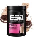 ESN Designer Whey Proteinpulver, Dark Cookies and Cream, 908 g, bis zu 23 g Protein
