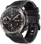 Blackview W50 Pro (Durcie Smartwatch &ndash; 1,45 Zoll &ndash; integriertes Mikrofon) Schwarz