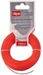 Trimmerfaden M&auml;hfaden Ersatzfaden f. Rasentrimmer Motorsense 1,3 mm x 50 m rund