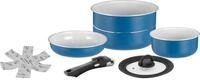 Brunner - Aluminium Topfset "Carezza Spacemaster" &Oslash; 22 cm PFOAfree Compact Storage