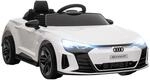 HOMCOM Kinder Elektroauto Audi RS E-tron GT 12V Kinderauto mit 2,4 GHz...