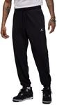Nike Herren Dri-Fit Sport Crossover Fleece Hose, Black/White, S