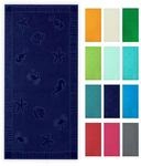 ZOLLNER Strandtuch - hautfreundliches und saugstarkes Handtuch in 100x200 cm -