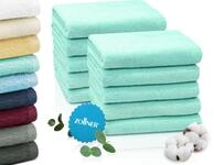 ZOLLNER 10er Set Handt&uuml;cher in 50x100 cm - saugstarke und weiche Duscht&uuml;cher in