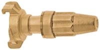 Geka 84KSB Spritzd&uuml;se 1 Zoll mit Schnellkupplungs-Anschluss schwer, Gold, 18 x 8 x
