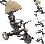 GLOBBER Explorer Trike 4in1 Pro in Sand &ndash; Dreirad, Laufrad und Kinderwagen in