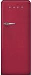 Smeg FAB28RDRB6 Standk&uuml;hlschrank mit Gefrierfach ruby rot / C