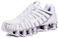 Nike AR3566-104 Shox TL Damen Summit White/SAIL-Barely Grape EU 37.5