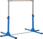 HOMCOM Gymnastikstange f&uuml;r Kinder, h&ouml;henverstellbar Turnreck Reckstange, Reck