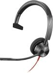 Poly Blackwire 3310-M Microsoft Teams zertifiziertes USB-C-Headset - Mono - USB Typ