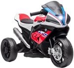 HOMCOM Elektro Kindermotorrad Elektromotorrad mit USB, 3 Musikmodi 2,5km/h...