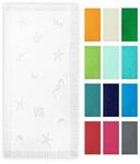 ZOLLNER Strandtuch - hautfreundliches und saugstarkes Handtuch in 100x200 cm -