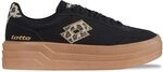 Lotto STYLECODE: 2400483W STACKY AN Women Sneaker Black/Leo Gr&ouml;&szlig;e: 38 EU