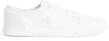 Calvin Klein Herren Low Top Canvas Vulkanisierte Sneaker, Wei&szlig; Triple Bright...