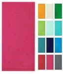 ZOLLNER Strandtuch - hautfreundliches und saugstarkes Handtuch in 100x200 cm -
