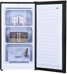 PRIMO PR150DV Tisch-Top-Gefrierschrank, freistehend, Schwarz, 64 l, wendbar