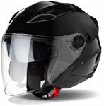 VINZ Calobra Jethelm mit Sonnenblende und Visier | Roller Helm Motorradhelm | ECE