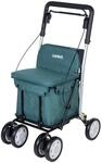 Carlett Rollator und Einkaufstrolley mit Sitz, EU-Medizinprodukt, h&ouml;henverstellbarer
