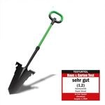 Hammersmith RayzerShovel - Spaten mit Wurzels&auml;ge - G&auml;rtnerspaten f&uuml;r Harte &