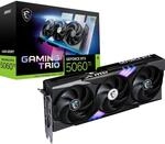 MSI GeForce RTX 5060 Ti 16G Gaming Trio OC - 16GB GDDR7 (28Gbps/128-bit), PCIe 5,