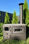Outdoor-K&uuml;chenofen Terrassenofen 9 kW Kuzine Soba/Gartenk&uuml;che Holzofen Ofen mit