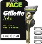 Gillette Labs Rasierer Herrenr mit Reinigungs-Element, Nassrasierer M&auml;nner Champion