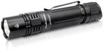 FENIX PD36R Pro Schwarze, wiederaufladbare ultrahelle taktische LED-Taschenlampe,