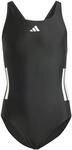 adidas Unisex Kids 3-Streifen C-Back Kids Badeanzug