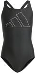 Adidas M&auml;dchen Performance Big Bars Swimsuit Kids Badeanzug