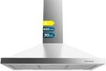 Cecotec Bolero Flux PM 906500 Edelstahl A 906500 pyramidenf&ouml;rmige Dunstabzugshaube,