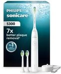 Philips Sonicare 5300 elektrische Zahnb&uuml;rste, Schallzahnb&uuml;rste mit 2