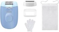 Philips Epilator Series 4000 BRE247/00, 2 speeds, LED lighting, Blue
