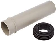 Geberit &ndash; Verl&auml;ngerung der R&ouml;hre-Jagd Geberit mit Muffe Versiegelung: D45 mm grau