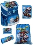 Familando - Scooli Campus Fit Schulranzen Set - 5-teilig mit Federmappe - Marvel