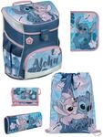 Familando - Scooli Campus Fit Schulranzen Set - 5-teilig mit Federmappe - Disney