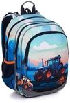 TOPGAL Schulrucksack f&uuml;r Jungen ab 1. Klasse, ergonomisch & leicht, wasserabweisend,