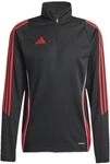 Adidas Tiro 24 Trainings-Top f&uuml;r Herren, Schwarz/Purrub, Gr&ouml;&szlig;e L, Schwarz/Purrub,