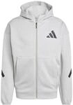 adidas Performance Z.N.E Track Kapuzenjacke grau, S Herren