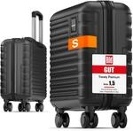 Travely Premium Handgep&auml;ck Koffer 45x36x20cm - passend f&uuml;r Ryanair, Lufthansa,